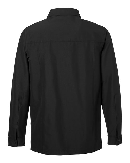 Unisex Flex Twill Overshirt Jacket – Back