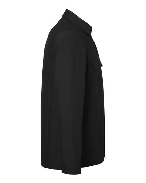 Unisex Flex Twill Overshirt Jacket – Detail
