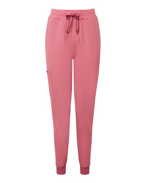 Women's Energized Stretch Jogger Scrub Pants – Front