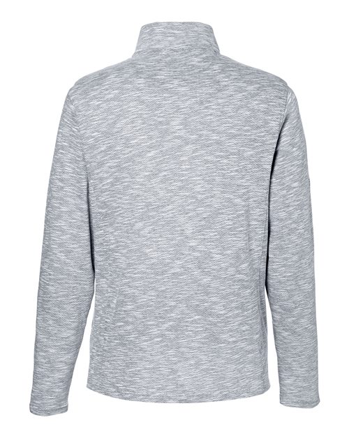 Men's Eclipse Jacquard Quarter-Zip Pullover – Back