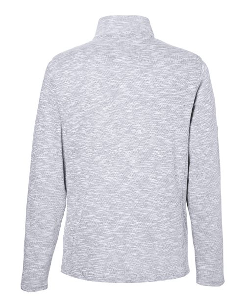 Men's Eclipse Jacquard Quarter-Zip Pullover – Back