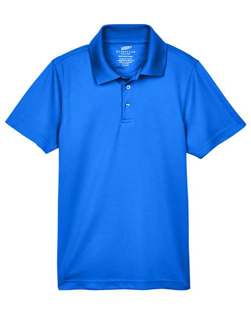 Youth Cool & Dry Mesh Piqué Polo – Front