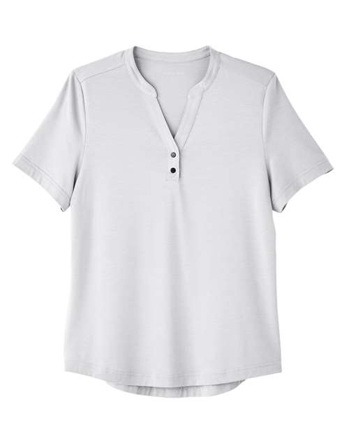 Women's JAQ Snap-Up Stretch Performance Polo – Front