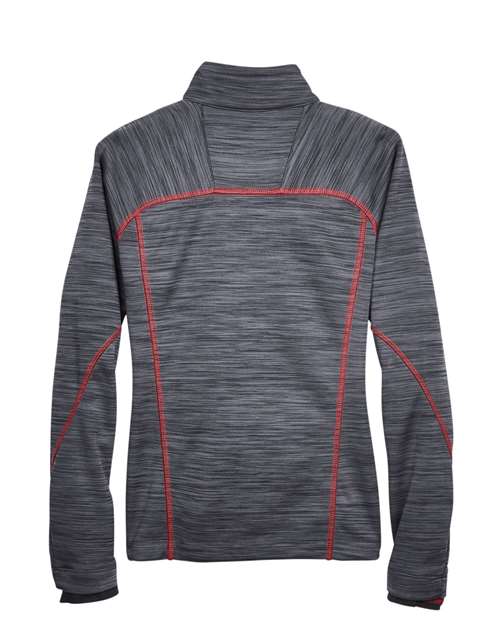 Women's Flux Mélange Bonded Fleece Jacket – Back