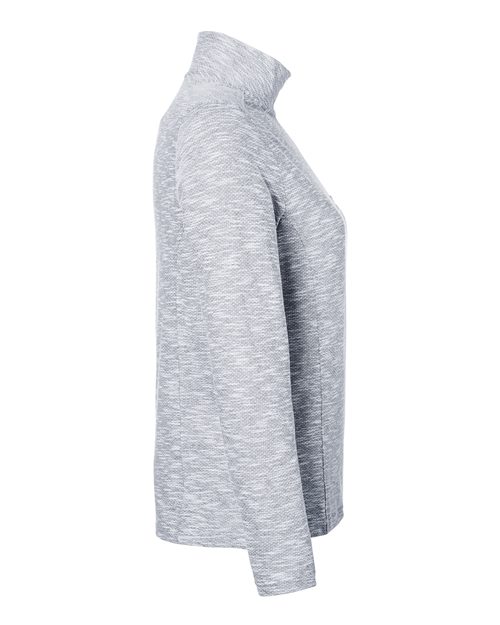 Women's Eclipse Jacquard Quarter-Zip Pullover – Detail