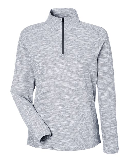 Women's Eclipse Jacquard Quarter-Zip Pullover – Front