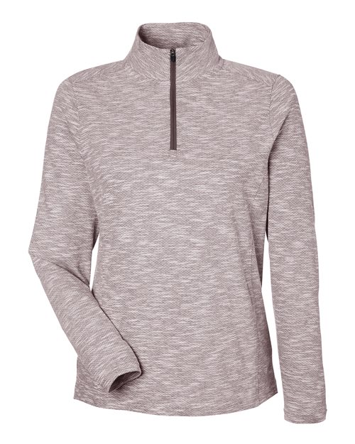 Women's Eclipse Jacquard Quarter-Zip Pullover – Front