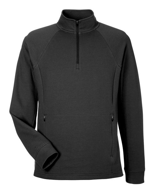 Men's Rhythm Waffle Quarter-Zip Pullover – Front