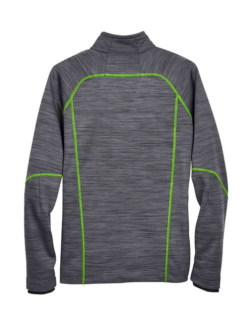 Men's Flux Mélange Bonded Fleece Jacket – Back