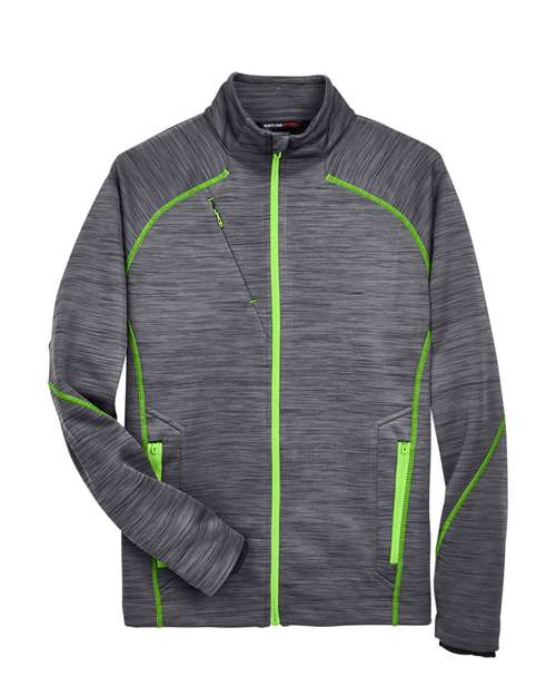 Men's Flux Mélange Bonded Fleece Jacket – Front