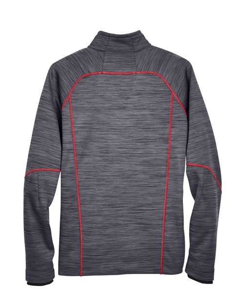 Men's Flux Mélange Bonded Fleece Jacket – Back