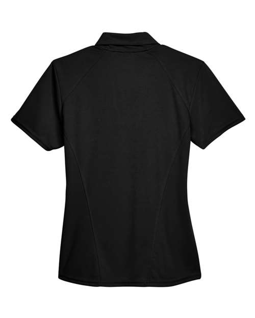 Women's Recycled Polyester Performance Pique Polo – Back