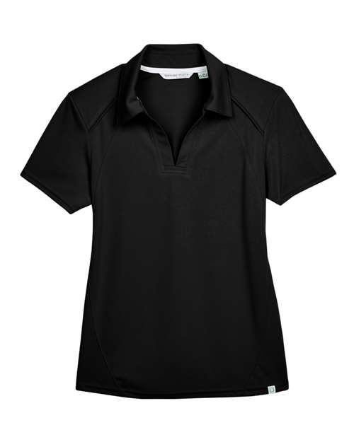 Women's Recycled Polyester Performance Pique Polo – Front