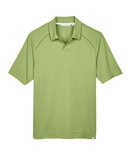 Men's Recycled Polyester Performance Pique Polo – Front