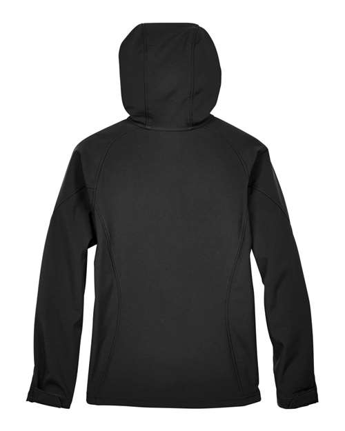 Women's Prospect Two-Layer Fleece Bonded Soft Shell Hooded Jacket – Back
