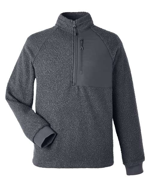 Men's Aura Sweater Fleece Quarter-Zip Pullover – Front