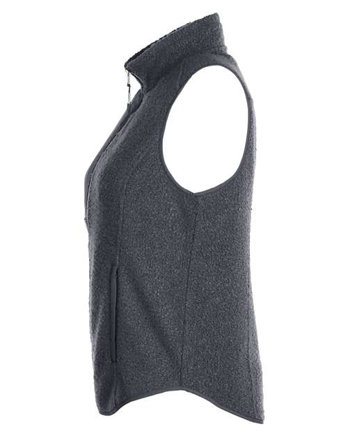 Women's Aura Sweater Fleece Vest – Detail
