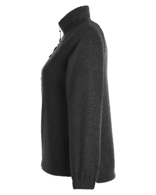 Women's Aura Sweater Fleece Quarter-Zip Pullover – Detail