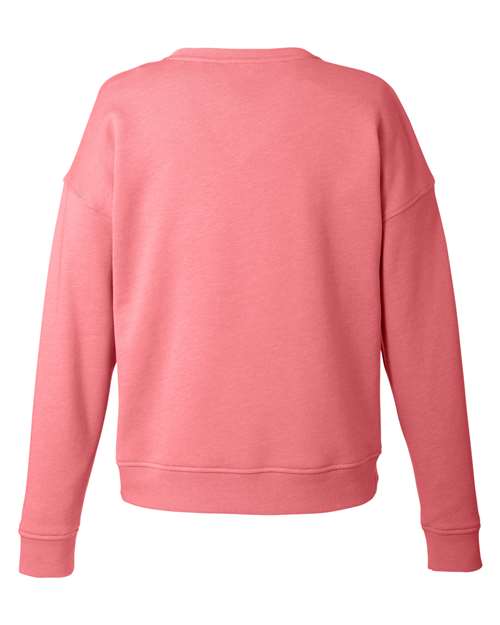 Women's Garment-Dyed Crewneck Sweatshirt – Back