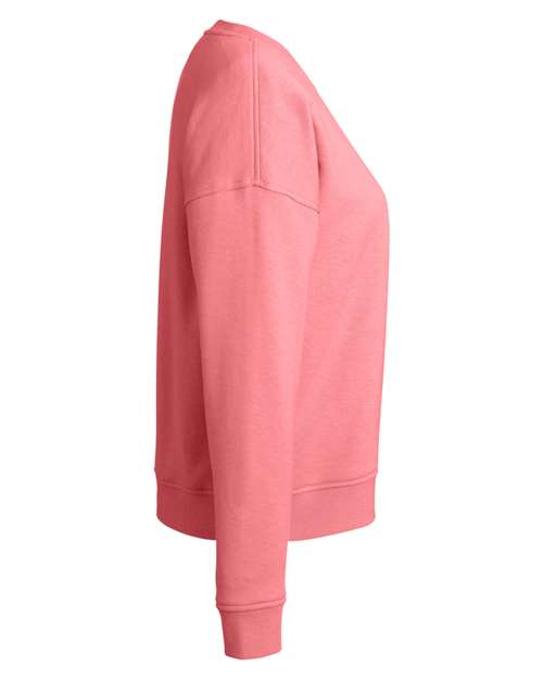 Women's Garment-Dyed Crewneck Sweatshirt – Detail