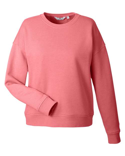 Women's Garment-Dyed Crewneck Sweatshirt – Front