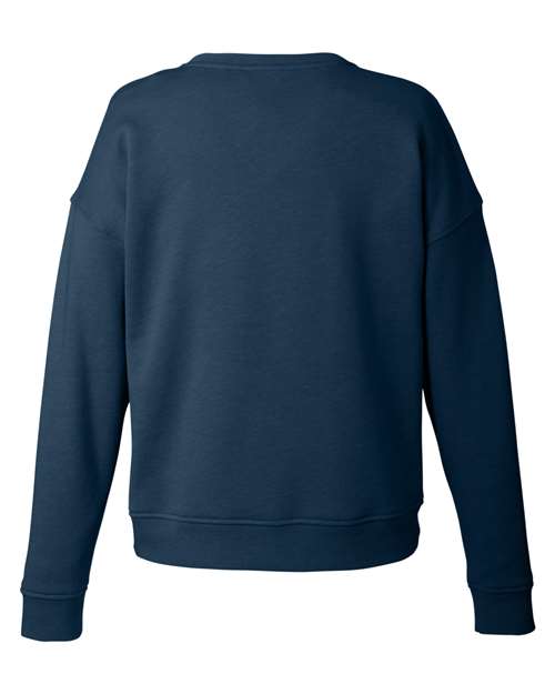 Women's Garment-Dyed Crewneck Sweatshirt – Back
