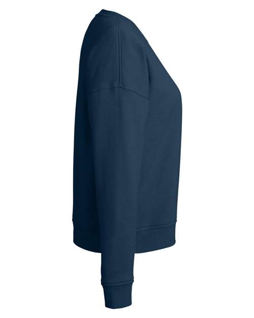 Women's Garment-Dyed Crewneck Sweatshirt – Detail