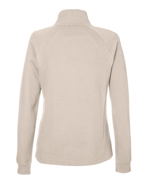 Women's Rhythm Waffle Cross-Neck Pullover – Back