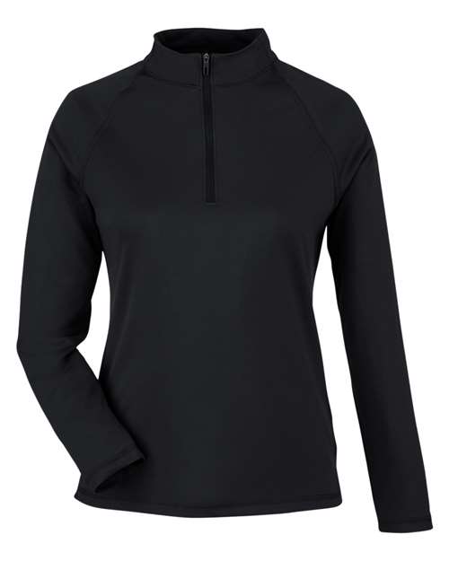 Women's Express Tech Performance Pique Quarter-Zip Pullover – Front