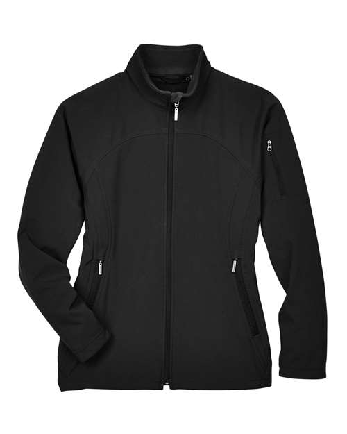 Women's 3-Layer Fleece Performance Soft Shell Jacket – Front