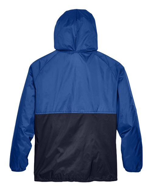 Men's Packable Hooded Nylon Jacket – Back