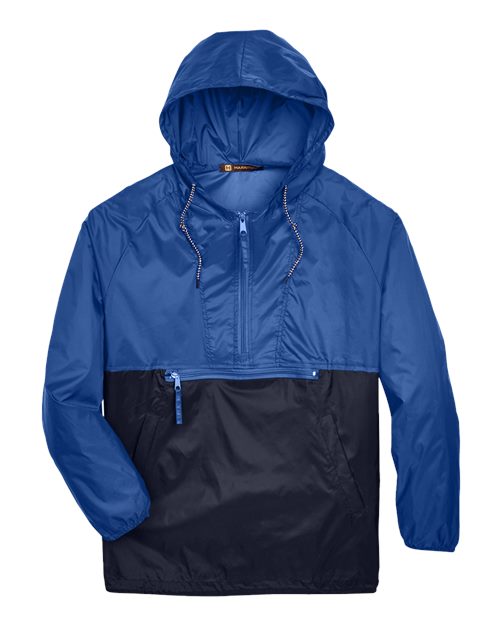 Men's Packable Hooded Nylon Jacket – Front