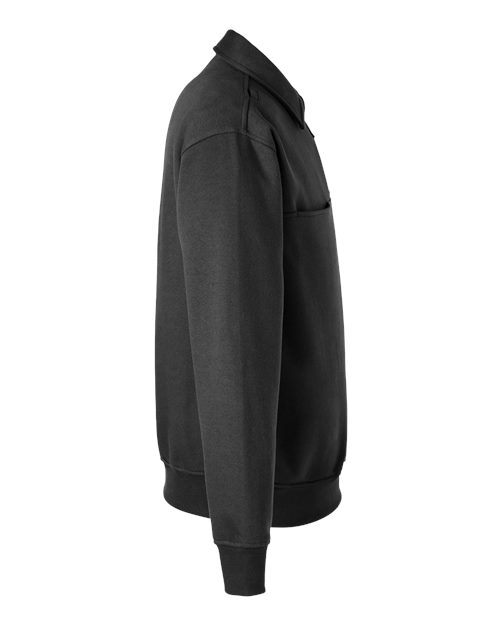 Unisex ClimaBloc™ Heavyweight Tactical Quarter-Zip Pullover – Detail