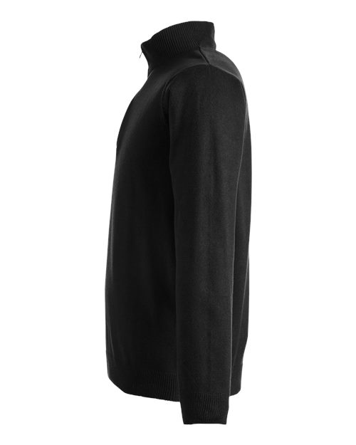Unisex Pilbloc™ Quarter-Zip Pullover Sweater – Detail