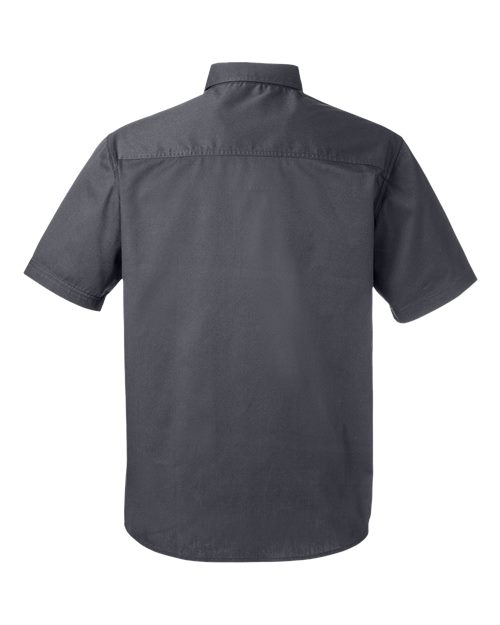 Men's Advantage IL Short Sleeve Work Shirt – Back