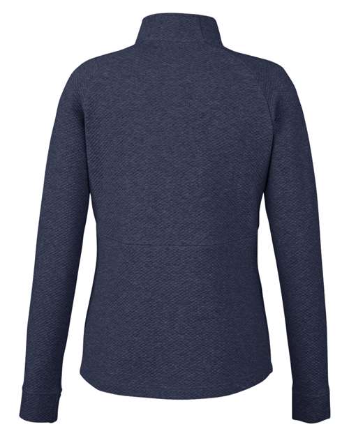 Women's Spirit Textured Quarter-Zip Pullover – Back