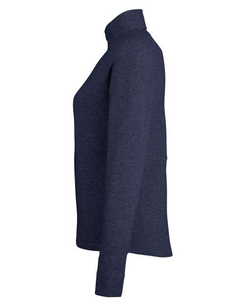 Women's Spirit Textured Quarter-Zip Pullover – Detail
