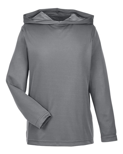 Youth Zone Performance Hooded Long Sleeve T-Shirt – Front