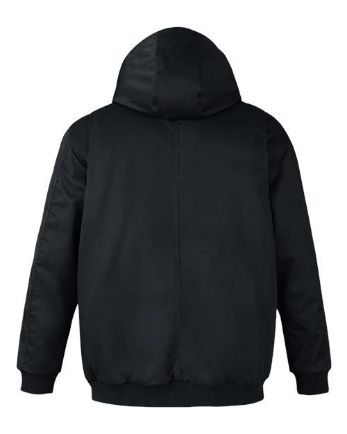 Unisex Tall ClimaBloc® Heavyweight Hooded Full-Zip Jacket – Back