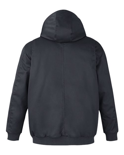 Unisex Tall ClimaBloc® Heavyweight Hooded Full-Zip Jacket – Back