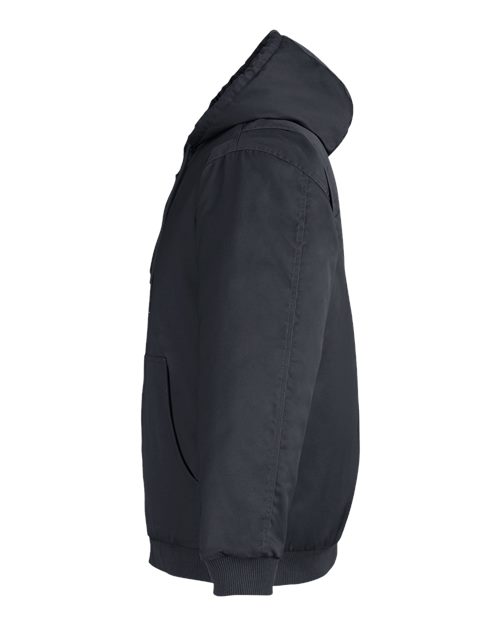 Unisex Tall ClimaBloc® Heavyweight Hooded Full-Zip Jacket – Detail