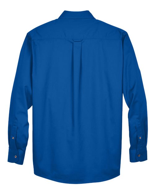 Men's Tall Easy Blend™ Twill Dress Shirt – Back