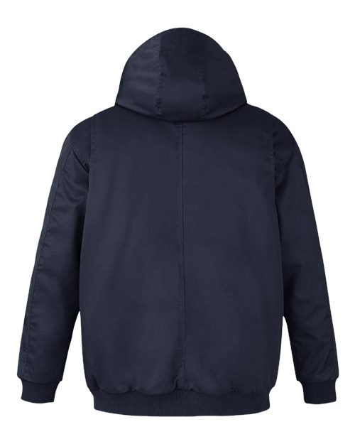 Unisex ClimaBloc® Heavyweight Hooded Full-Zip Jacket – Back