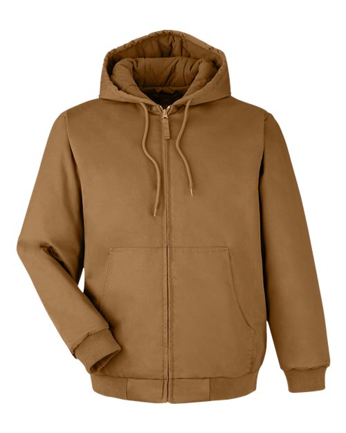 Unisex ClimaBloc® Heavyweight Hooded Full-Zip Jacket – Front