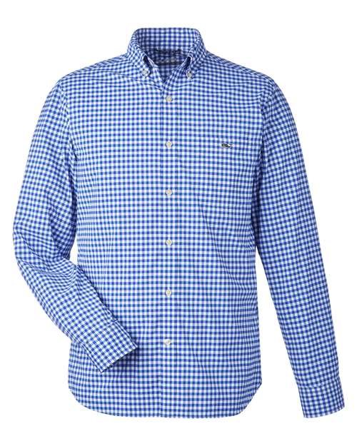 Men's On-The-Go Nylon Gingham Shirt – Front