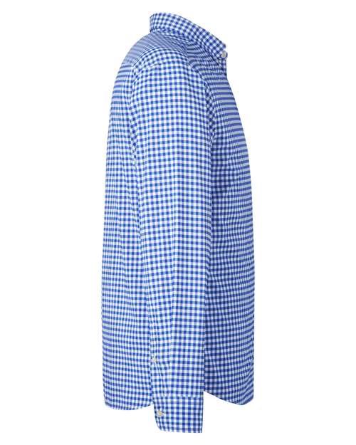 Men's On-The-Go Nylon Gingham Shirt – Side