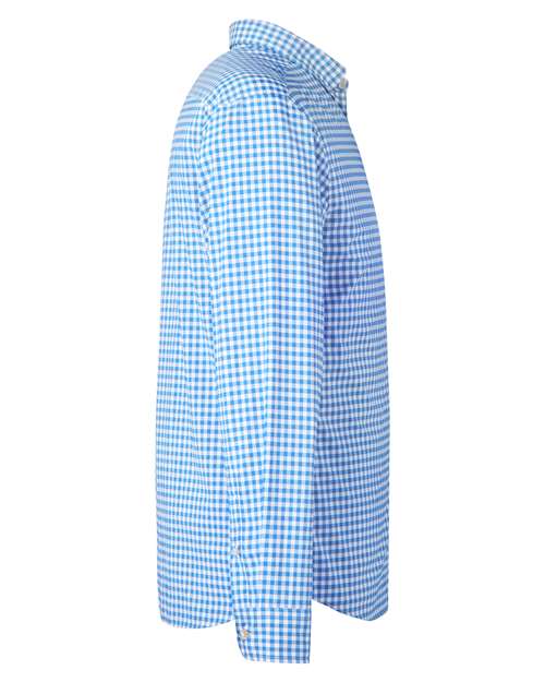 Men's On-The-Go Nylon Gingham Shirt – Side