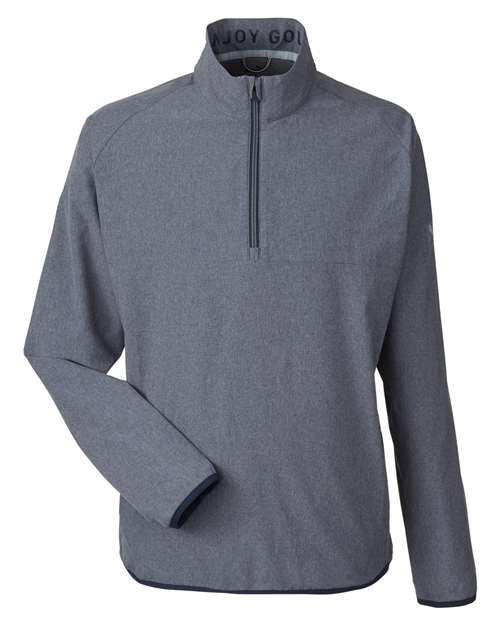 Men's Coastal Woven Quarter-Zip Pullover – Front