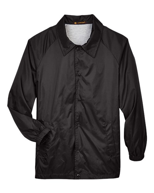 Unisex Nylon Staff Jacket – Front