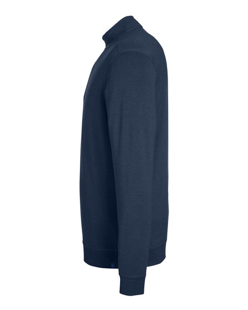 Men's Cloud French Terry Quarter-Zip Pullover – Detail